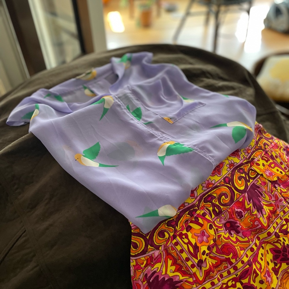 Collective Concepts Parakeet Blouse